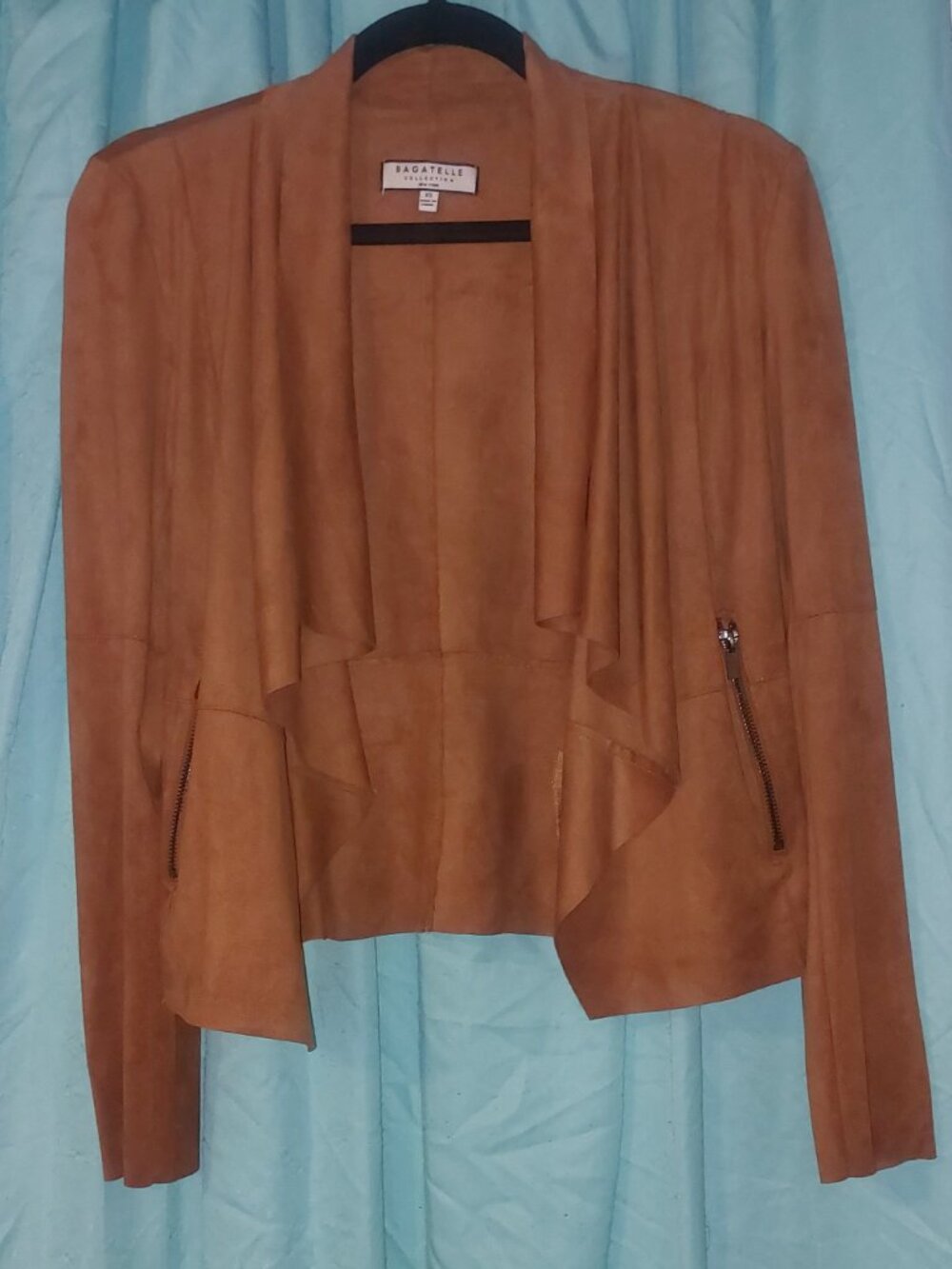 Bagatelle Faux Suede Blazer XS - Picture 2 of 8